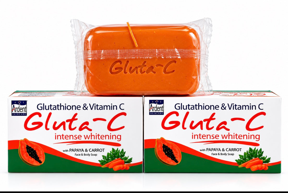 Gluta-C Intense Whitening with PAPAYA& CARROT Face & Body Soap