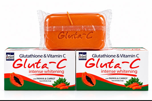 Gluta-C Intense Whitening with PAPAYA& CARROT Face & Body Soap