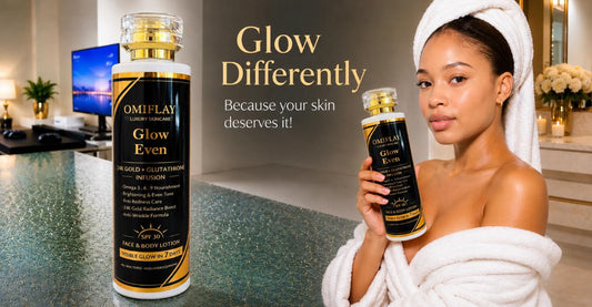 24K Gold Brightening Body Lotion – Omiflay Beauty